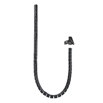 Nanocable Organizador de cables flexible 25 mm 1.0m, negro Nanocable Organizador de cables flexible 25 mm 1.0m, negro