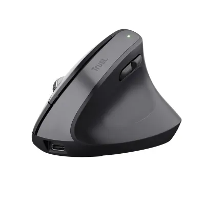 Trust Bayo+ Ratón Vertical Inalámbrico 2400 DPI Negro Trust Bayo+ Ratón Vertical Inalámbrico 2400 DPI Negro