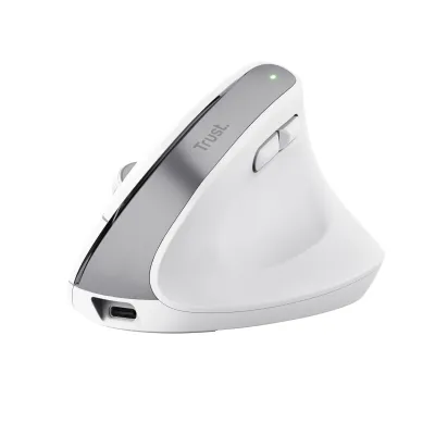 Ratón Ergonómico Inalámbrico por Bluetooth Trust Bayo+/ Batería