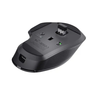Trust Ozaa Bluetooth Recargable Ratón inalámbrico, Negro de 6 Trust Ozaa Bluetooth Recargable Ratón inalámbrico, Negro de 6