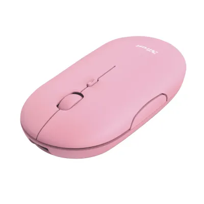 Trust Puck Ratón Inalámbrico 1600DPI Rosa
