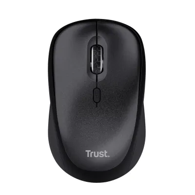 Trust TM-201 Ratón Inalámbrico Compacto 1600DPI Negro