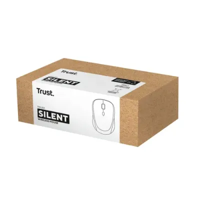 Trust TM-201 Ratón Inalámbrico Compacto 1600DPI Negro