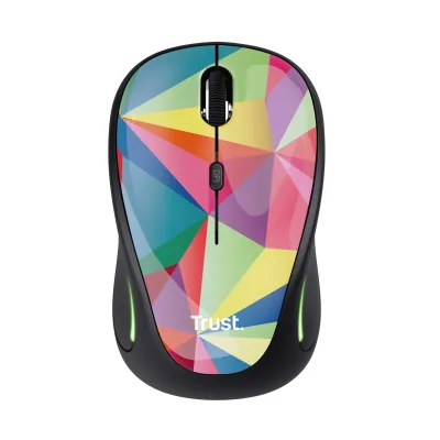 Ratón Mini Inalámbrico Trust Yvi FX/ Hasta 1600 DPI/ Multicolor Ratón Mini Inalámbrico Trust Yvi FX/ Hasta 1600 DPI/ Multicolor