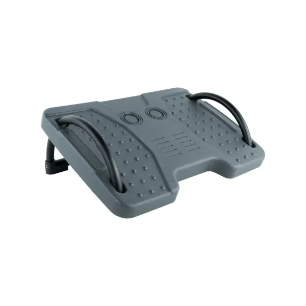 TooQ TQFR0601-G Reposapiés Ajustable en Inclinación Gris