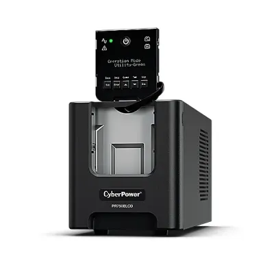 SAI Línea Interactiva Cyberpower PR750ELCD/ 750VA-675W/ 6 SAI Línea Interactiva Cyberpower PR750ELCD/ 750VA-675W/ 6