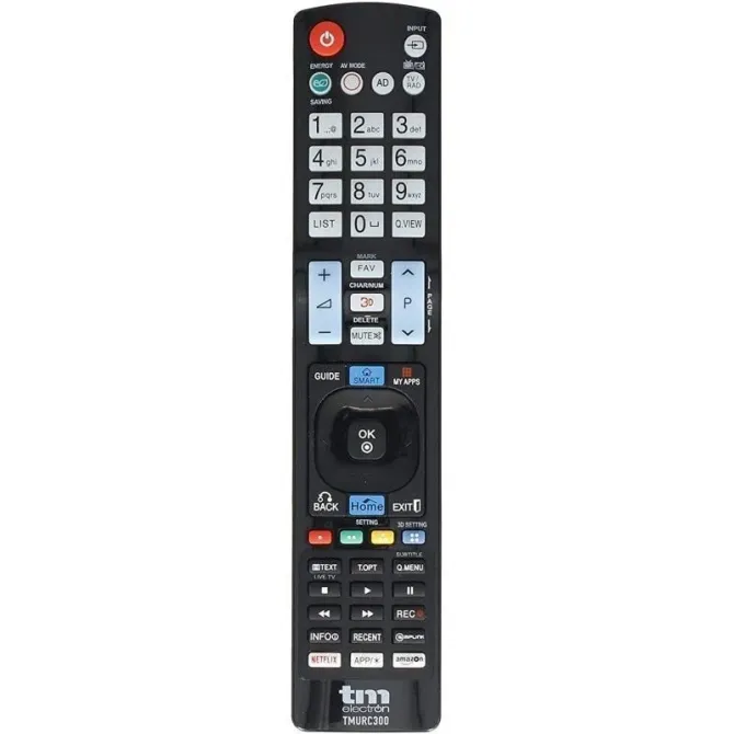 TM Electron TMURC300 Mando a Distancia Universal Compatible con
