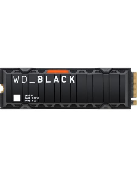 Western Digital WD SSD Black SN850X con disipador 2TB NVMe a 7300MB...