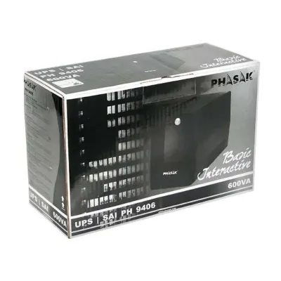 Phasak PH 9406 600VA SAI Phasak PH 9406 600VA SAI