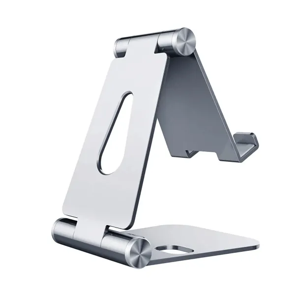 Aisens Soporte con Pivotes para Tablet/Smartphone hasta 8" Plata