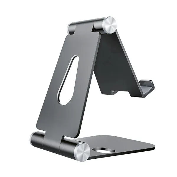 Aisens Soporte con Pivotes para Tablet/Smartphone hasta 8" Gris
