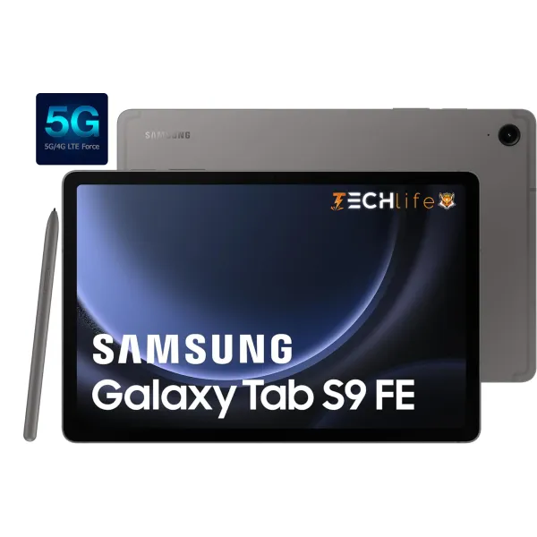 Tablet Samsung Galaxy Tab S9 FE 5G 10.9" 6/128GB Gris