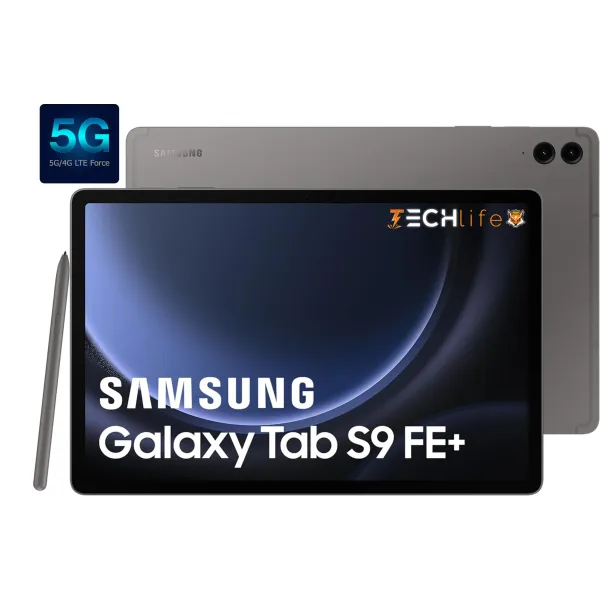Tablet Samsung Galaxy Tab S9 FE+ 5G 12.4" 8/128GB Gris