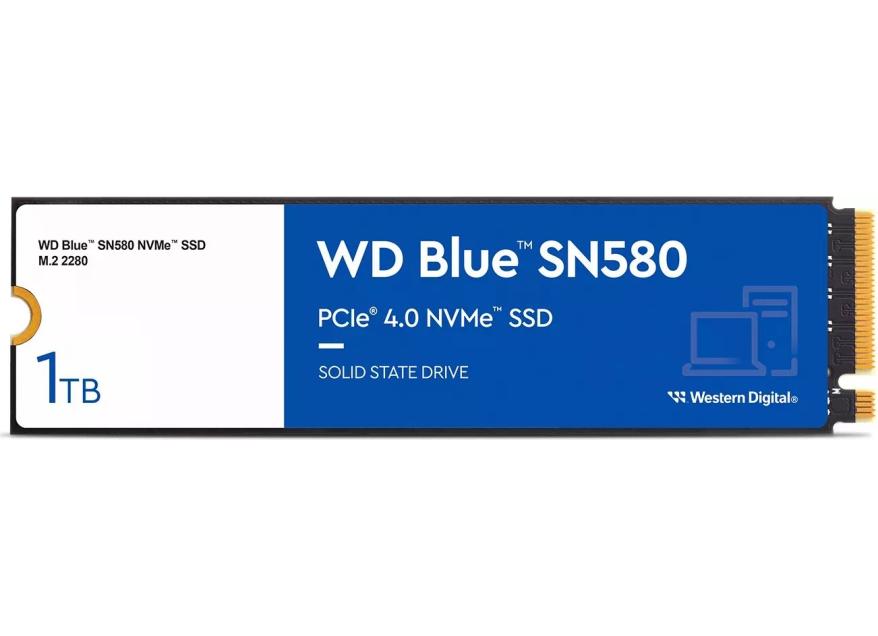 Western Digital WD SSD Blue SN580 1TB NVMe a 4150MB/s PCIe 4.0 M.2 ...