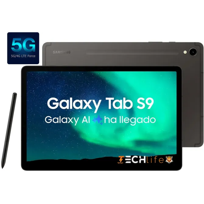 Samsung Galaxy Tab S9 5G 8/128GB Gris
