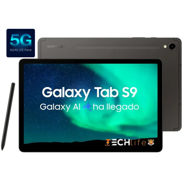 Samsung Galaxy Tab S9 5G 8/128GB Gris