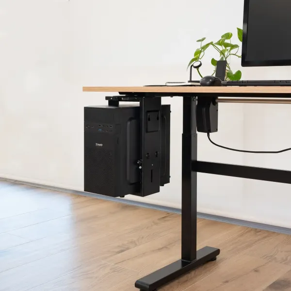 TooQ TQMUD01 Soporte para CPU Bajo Mesa/Pared Máx 10Kg 