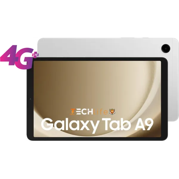 Samsung Galaxy Tab A9 LTE 4G+WIFI 8.7' 64GB 4GB Octacore, Plata