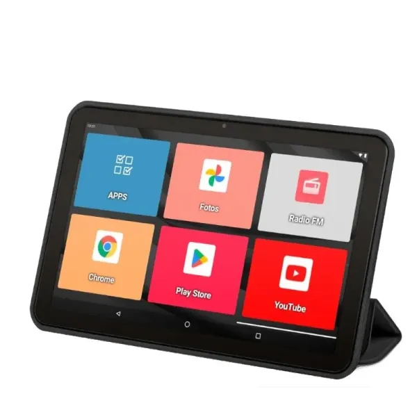 SPC Gravity 3 4G Senior Edition 10.35" 4/64GB Tablet para Mayores Negra + Funda