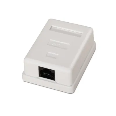 Roseta de Superficie Aisens A139-0301/ Cat.6/ 1 Toma Roseta de Superficie Aisens A139-0301/ Cat.6/ 1 Toma