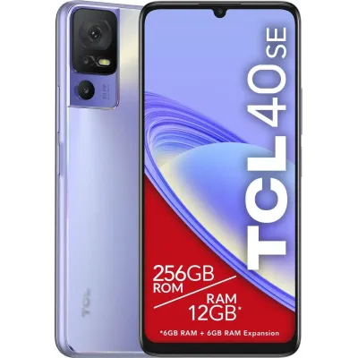 Smartphone TCL 40SE 6GB/ 256GB/ 6.75'/ Púrpura Crepuscular