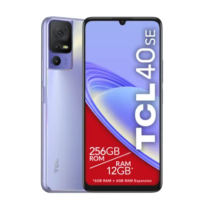 Smartphone TCL 40SE 6GB/ 256GB/ 6.75'/ Púrpura Crepuscular