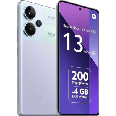 Xiaomi Redmi Note 13 Pro Plus 5G 8/256GB Morado Libre Xiaomi Redmi Note 13 Pro Plus 5G 8/256GB Morado Libre