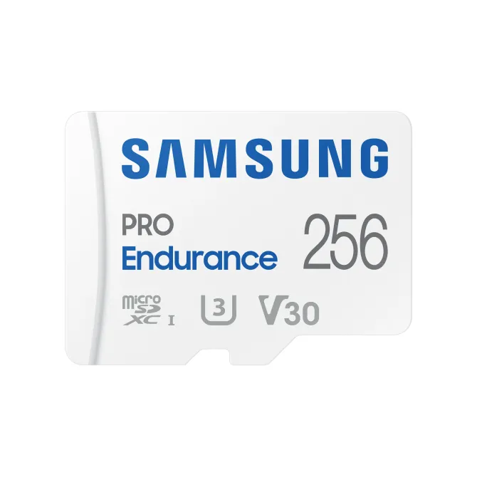 Samsung PRO Endurance microSDXC 256GB UHS-I V30 Clase 10 con