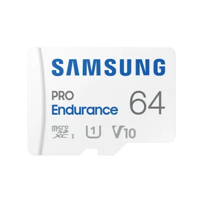 Tarjeta de Memoria Samsung Pro Endurance 64GB microSD XC con Tarjeta de Memoria Samsung Pro Endurance 64GB microSD XC con