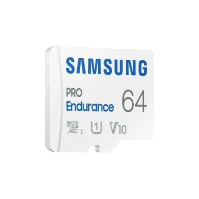 Tarjeta de Memoria Samsung Pro Endurance 64GB microSD XC con Tarjeta de Memoria Samsung Pro Endurance 64GB microSD XC con