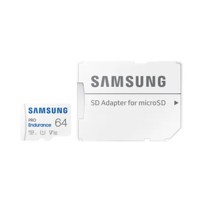 Tarjeta de Memoria Samsung Pro Endurance 64GB microSD XC con Tarjeta de Memoria Samsung Pro Endurance 64GB microSD XC con