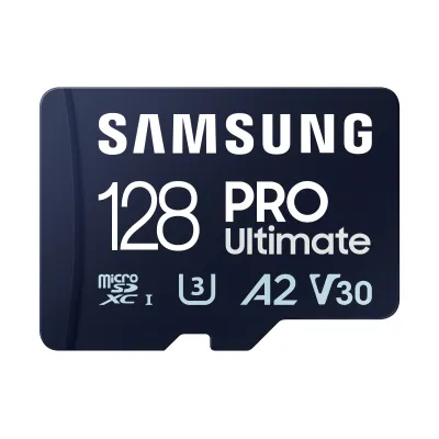Samsung PRO Ultimate 128GB MicroSDXC UHS-I U3 A2 V30 +