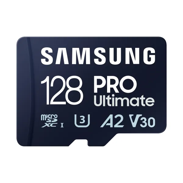 Samsung PRO Ultimate 128GB MicroSDXC UHS-I U3 A2 V30 + Adaptador SD