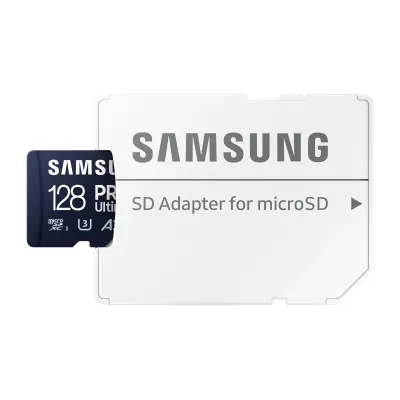 Samsung PRO Ultimate 128GB MicroSDXC UHS-I U3 A2 V30 +