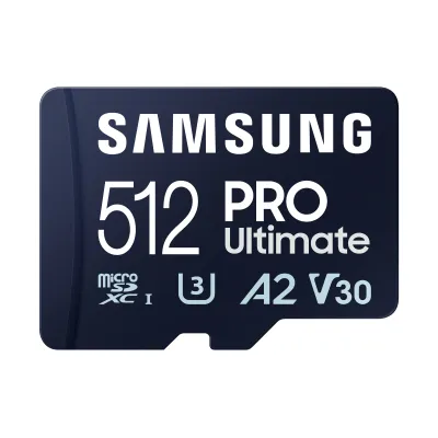 Samsung PRO Ultimate 512GB MicroSDXC UHS-I U3 A2 V30 +
