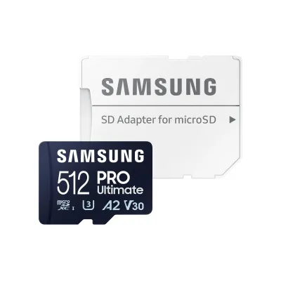 Samsung PRO Ultimate 512GB MicroSDXC UHS-I U3 A2 V30 +