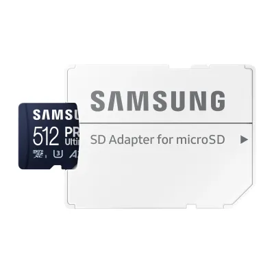 Samsung PRO Ultimate 512GB MicroSDXC UHS-I U3 A2 V30 +