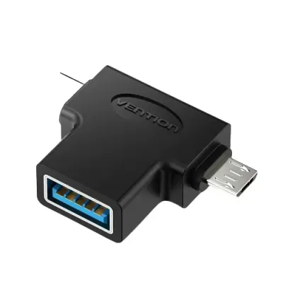 Adaptador USB 3.0 Vention CDIB0/ USB Tipo-C Macho - MicroUSB Adaptador USB 3.0 Vention CDIB0/ USB Tipo-C Macho - MicroUSB