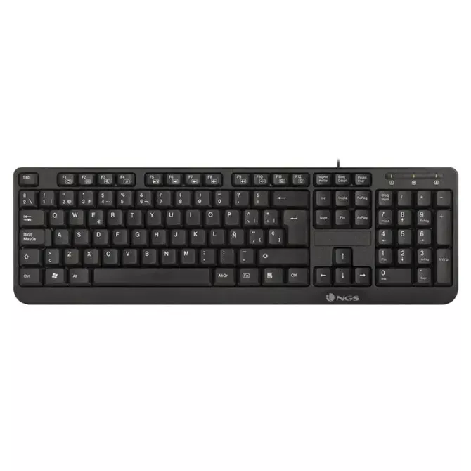 NGS Funky V3 Teclado USB Multimedia Plug & Play 1.4m Qwerty