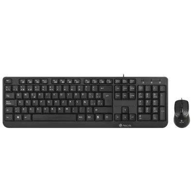 NGS Cocoa Kit Teclado Multimedia Qwerty Español + Ratón 1000 NGS Cocoa Kit Teclado Multimedia Qwerty Español + Ratón 1000