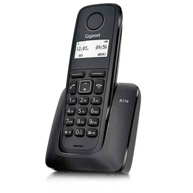 Gigaset A116 Teléfono Dect Negro