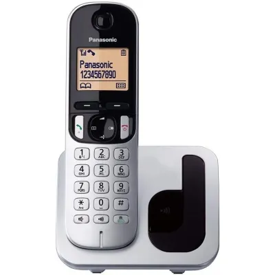 Panasonic KX-TGC210 Teléfono Fijo Inalámbrico Gris/Negro