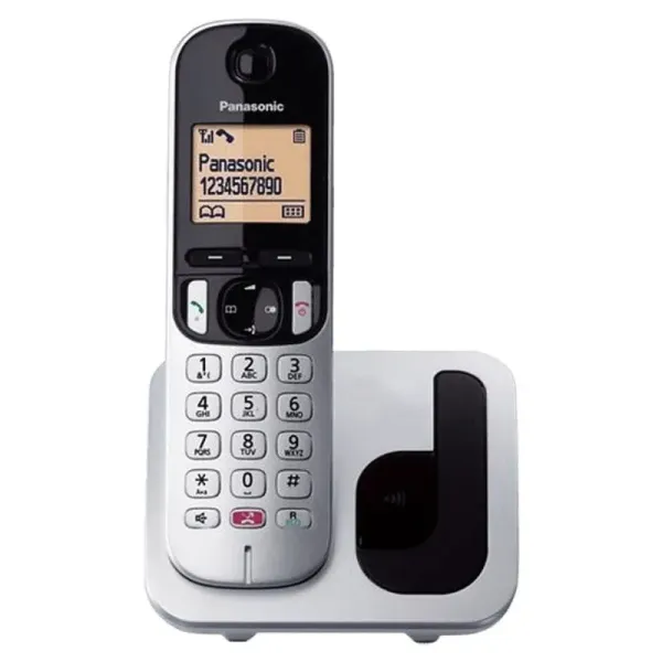 Panasonic KX-TGC250SPS Teléfono Inalámbrico Plata