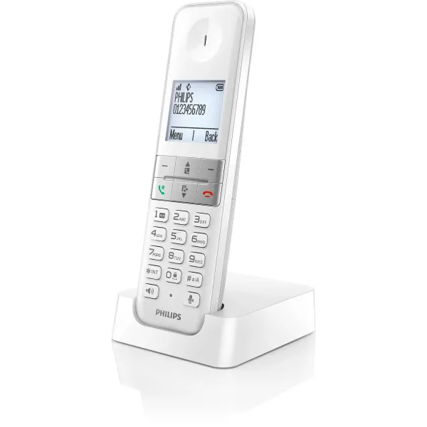 Philips D4701W/34 Teléfono Inalámbrico Blanco