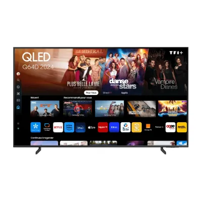 Televisor Samsung QLED Q64D TQ75Q64DAU 75'/ Ultra HD 4K/ Smart Televisor Samsung QLED Q64D TQ75Q64DAU 75'/ Ultra HD 4K/ Smart