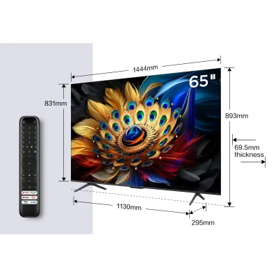 TV TCL 65C655 65" QLED UltraHD 4K Dolby Vision Google TV TV TCL 65C655 65" QLED UltraHD 4K Dolby Vision Google TV