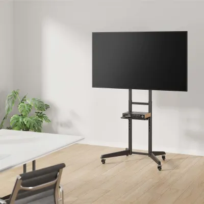 Aisens Soporte de Suelo ECO con Rueda Bandeja para DVD para Aisens Soporte de Suelo ECO con Rueda Bandeja para DVD para