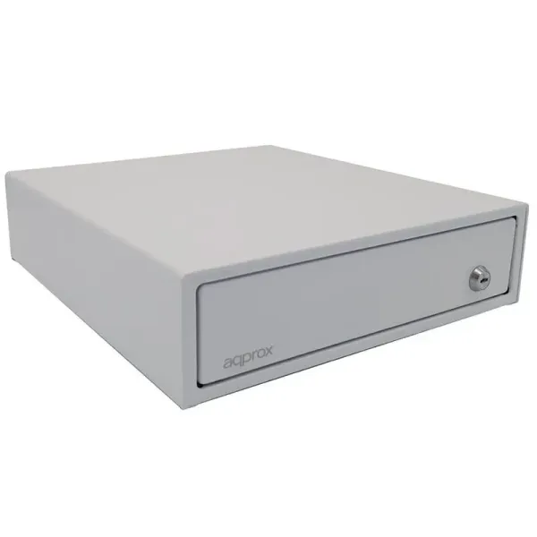 Approx APPCASH33WH Cajón Portamonedas Manual/Automático Blanco