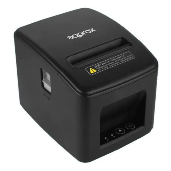 Approx appPOS80AM-USBLAN Impresora Térmica de Tickets USB/Ethernet Negra