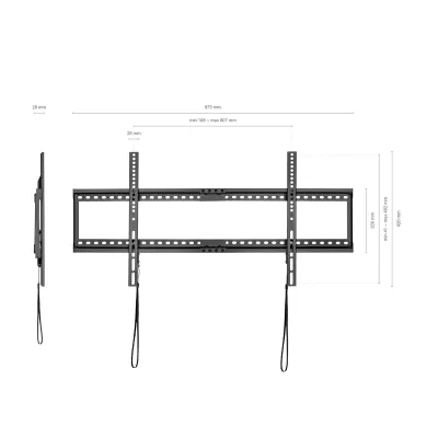 Aisens WT90F-119 Soporte de Pared Fijo para TV 37"-90" VESA Aisens WT90F-119 Soporte de Pared Fijo para TV 37"-90" VESA